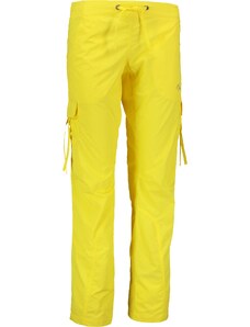 Nordblanc Žluté dámské lehké cargo kalhoty CUTIE