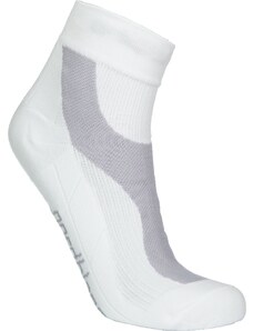 Nordblanc Bílé kompresní sportovní ponožky LUMP