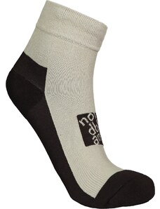 Nordblanc Béžové kompresní turistické ponožky CORNER