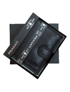 Pánská kožená peněženka s přezkou pragati black 5500-l