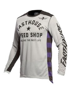 Fasthouse Originals Air Cooled Jersey Silver Black