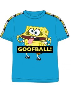 E plus M Chlapecké tričko s krátkým rukávem Spongebob - modré