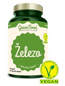 GreenFood Železo 60 kapslí