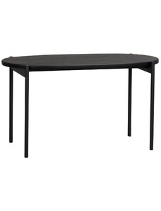 Černý dubový konferenční stolek ROWICO SKYE 80 x 40 cm