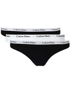 Kalhotky 3pcs QD3588E-WZB vícebarevná - Calvin Klein