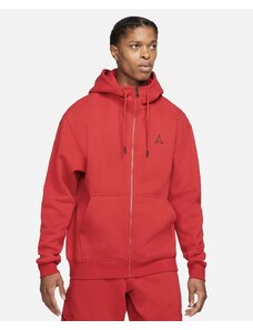 Jordan Essentials Full Zip Men's Fleece Hoodie GYM RED