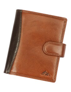 Pánská kožená peněženka EL FORREST 507-21 RFID hnědá