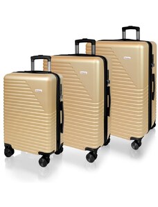 AVANCEA Sada cestovních kufrů AVANCEA DE2936 Gold SML