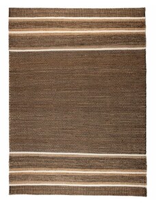 Hnědý látkový koberec DUTCHBONE DJAHE 160 x 230 cm