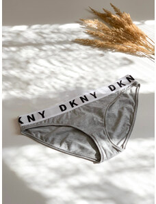 DKNY bikini Cozy Boyfriend - šedá