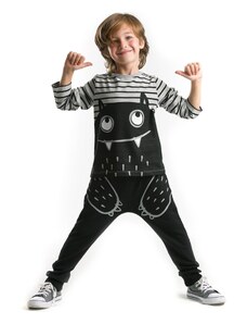 Denokids Real Monster Boy T-shirt Trousers Set