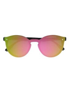 Sunmania Růžové zrcadlové sluneční brýle "Rainbow"