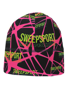 SWEEP Sportovní čepice SCP064 - černá / růžová / citronová