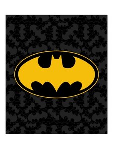 E plus M Fleecová deka Batman - nano coral s gramáží 220 gr./m² - 120 x 150 cm