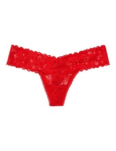 Victoria´s Secret Victoria's Secret krajkové tanga Lace-up Thong Panty