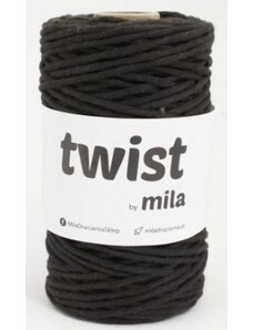 TWIST MILA 3 mm - čokoládová