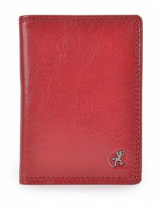 Pánská kožená peněženka Cosset červená 4424 Komodo CV