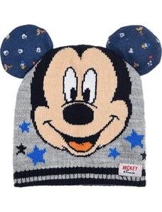 DISNEY ŠEDÁ CHLAPECKÁ ČEPICE MICKEY MOUSE