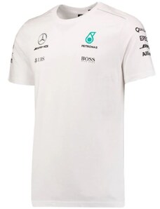 Pánské tričko Mercedes Mamgp Rp Mens Driver Tee White