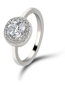 Emporial stříbrný rhodiovaný prsten Klasická elegance MA-SOR564-SILVER