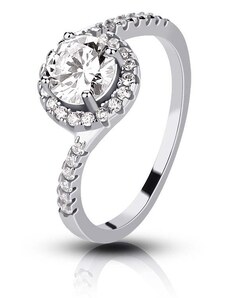 Emporial stříbrný rhodiovaný prsten Elegance MA-M3622-SILVER
