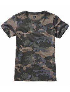Dámské tričko krátký rukáv // Brandit Ladies T-Shirt darkcamo
