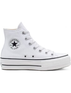 BOTY CONVERSE CT ALL STAR PLATFORM CANVA - bílá -