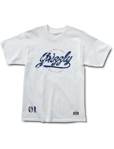 triko GRIZZLY - Western Division Tee White (WHT)