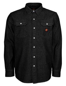 košile SANTA CRUZ - Wilder Shirt Black Wash Denim (BLACK WASH DENIM)