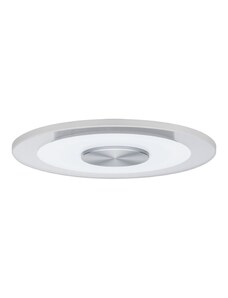 Paulmann 92543 Premium Line wirl LED, set 3 ks zápustných LED svítidlel, 6W LED v teple bílé barvě světla, matný chrom, prům. 15cm