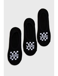 Ponožky Vans pánské, černá barva, VN0A7S9ABLK1-BLACK