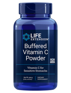 Life Extension Buffered Vitamin C Powder 454 g, prášek