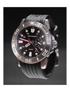 PENTAGON hodinky potápěčské Genesis K30000SI stříbrné