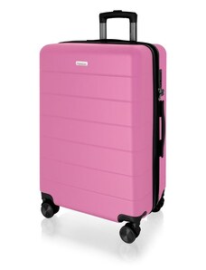 AVANCEA Cestovní kufr AVANCEA DE2966 Light pink M