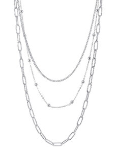 Dámský náhrdelník z chirurgické oceli TRINITY