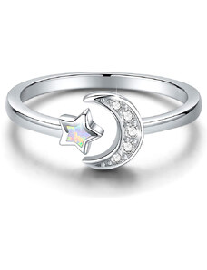 OLIVIE Stříbrný prsten VEČERNICE 5665
