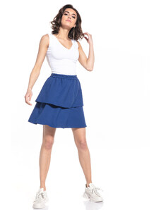 Tessita Woman's Skirt T335 4 Navy Blue