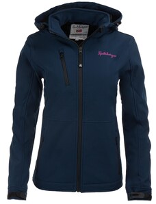 Dámská softshellová bunda Spitsbergen Norway Wms 3-layer Jacket Navy