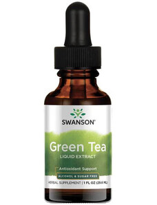 Swanson Green Tea Liquid Extract 29,6 ml, tekutina