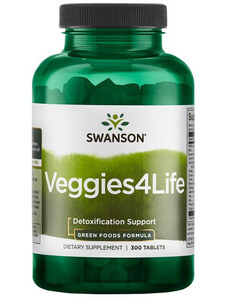 Swanson Veggies4Life 300 ks, tablety