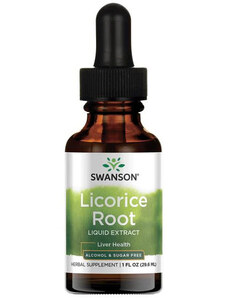 Swanson Licorice Root Liquid Extract 29,6 ml, tekutina