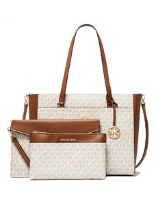 Michael Kors Maisie large kabelka logo vanilla 3 v 1