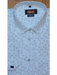 Pánská košile dlouhý rukáv Jamel Fashion 570 101/02 Slim Fit lze vložit manžetový knoflík