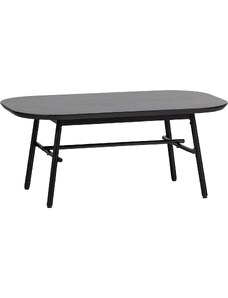Hoorns Černý mangový konferenční stolek Gancen 100 x 60 cm