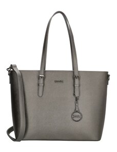 Charm London Stříbrná prémiová shopper kabelka „Rachel“