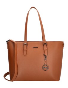 Charm London Hnědá prémiová shopper kabelka „Rachel“