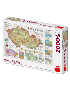 DINO Puzzle Mapy České republiky