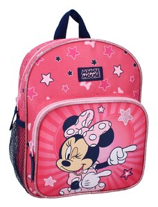 Vadobag Dětský batůžek s přední kapsou Minnie Mouse - Disney s hvězdičkami