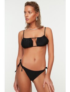 Trendyol Black Tied Bikini Set