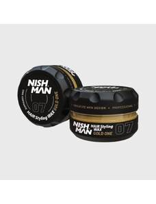 Nish Man Hair Styling Wax Gold One vosk na vlasy 100 ml